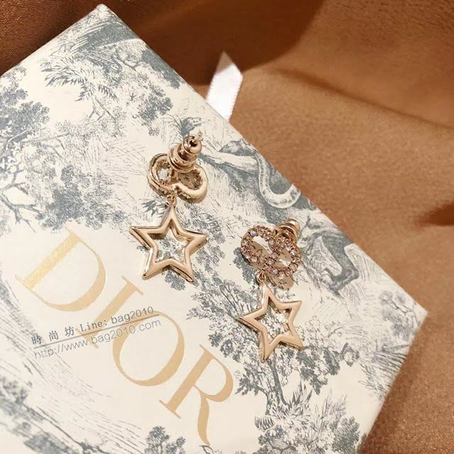 Dior飾品 迪奧經典熱銷款專櫃同步新款 CD五角星耳釘  zgd1165